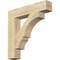 Ekena Millwork Balboa Block Rough Sawn Bracket, Douglas Fir, 4"W x 22"D x 22"H BKT04X22X22BOA05RDF - alternate 1